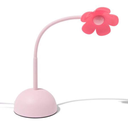 HEMA Leeslamp 13.5x9x27cm bloem (roze) | HEMA