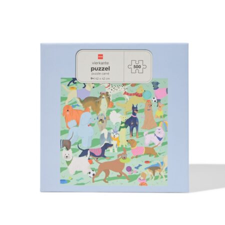 HEMA Legpuzzel 13.6x10.5cm 500 stukjes honden | HEMA