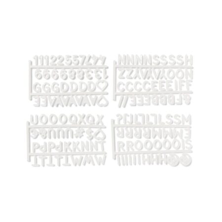 HEMA Letters voor letterbord krat wit (wit) | HEMA