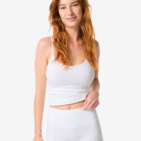 HEMA Licht corrigerende shortie katoen wit (wit) | HEMA