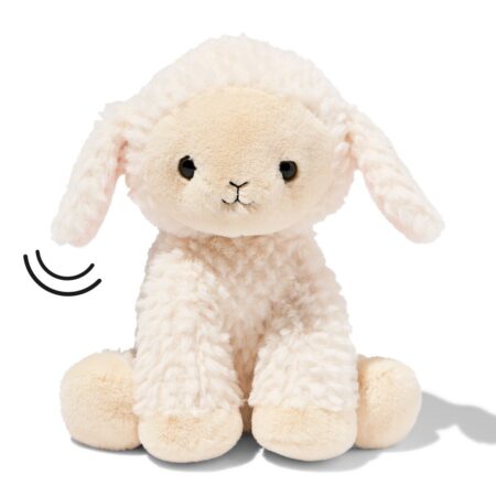 HEMA Lichtgevende knuffel lammetje 22cm | HEMA