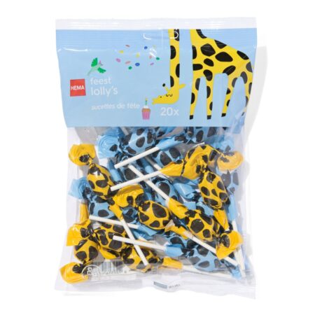 HEMA Lollys safari met fruitsmaak - 20 stuks | HEMA