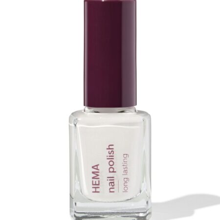 HEMA Long lasting nagellak 402 milkmaid (wit) | HEMA