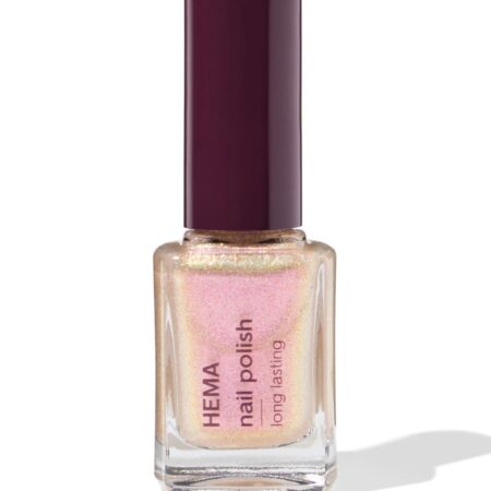 HEMA Long lasting nagellak 60 rose pearl (roze) | HEMA