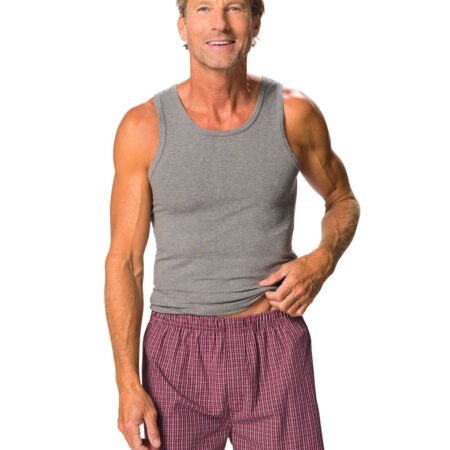 HEMA Losse herenboxer ruiten donkerrood (donkerrood) | HEMA