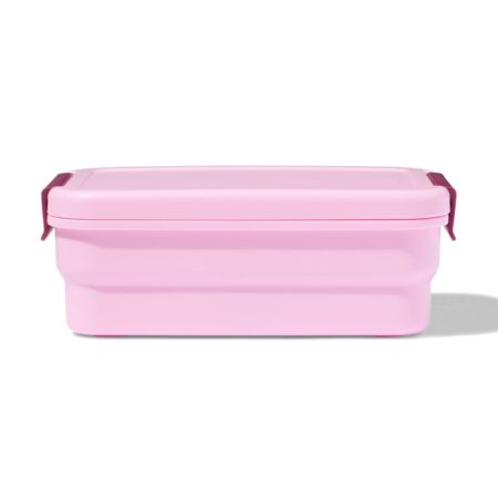 HEMA Lunchbox modulair klein roze (roze) | HEMA