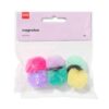 HEMA Magneten pompon - 6 stuks | HEMA
