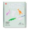 HEMA Magneten van gips dieren - 6 stuks | HEMA