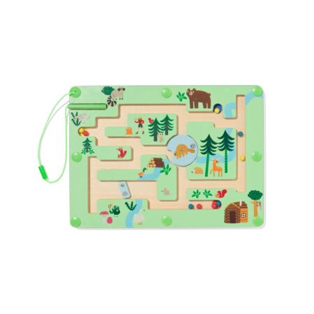 HEMA Magnetisch doolhof 30x1.5x22cm hout | HEMA