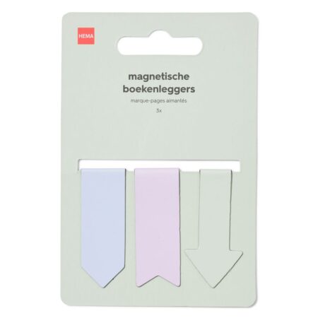 HEMA Magnetische boekenleggers 8x10cm - 3 stuks | HEMA