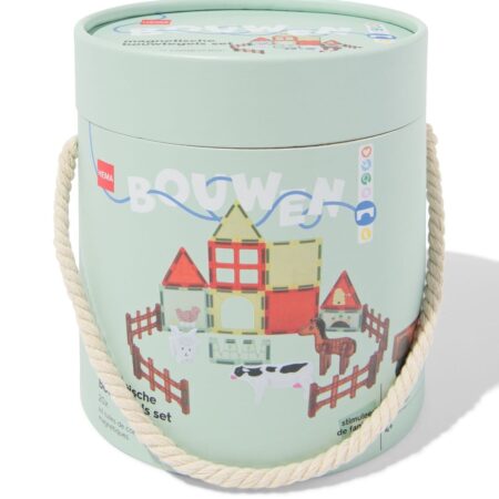 HEMA Magnetische bouwtegels boerderij 20-delig | HEMA