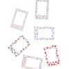 Magnetische fotoframes confetti - 6 stuks