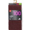 HEMA Maillot wolblend 100 denier bordeauxrood (bordeauxrood) | HEMA