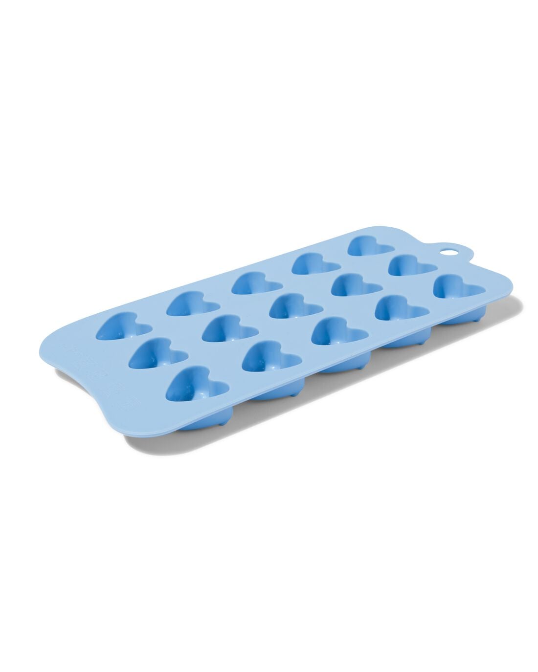 HEMA Mal siliconen hartjes (blauw) | HEMA