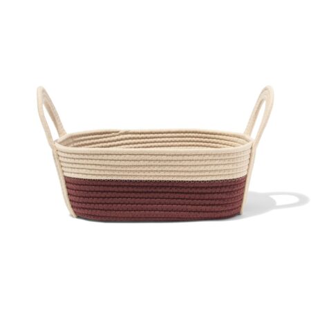 HEMA Mand 34x13cm touw beige | HEMA