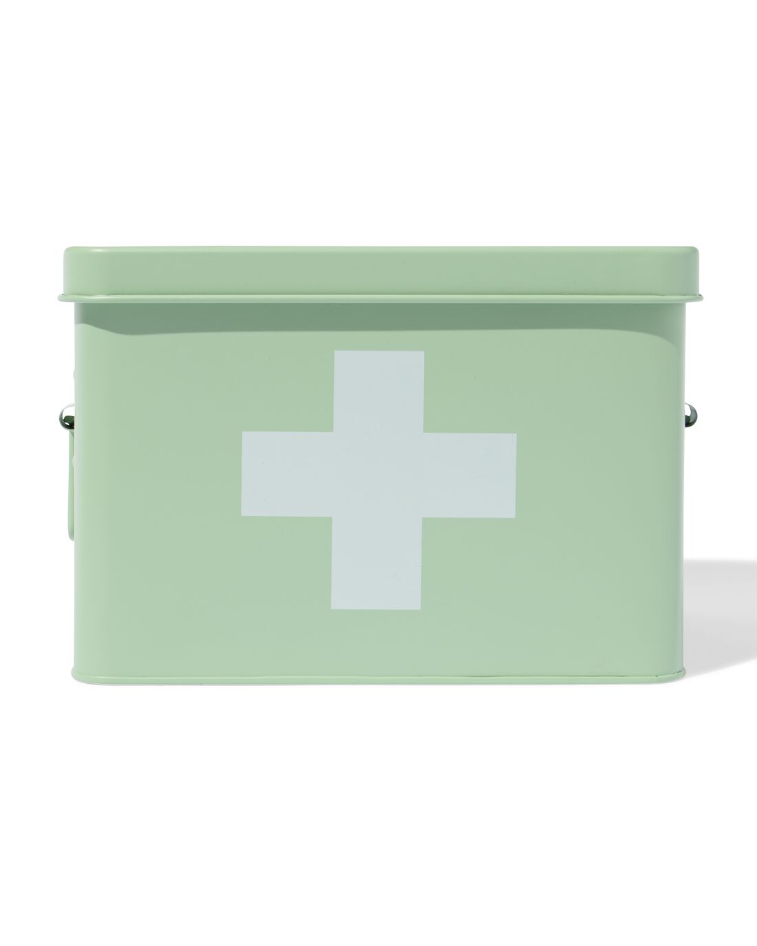 HEMA Medicijnbox 23x14.5x16cm metaal lichtgroen (lichtgroen) | HEMA