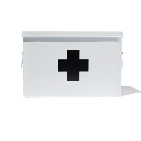 HEMA Medicijnbox 32x20x19.5 wit (White) | HEMA