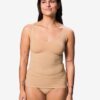 HEMA Medium corrigerend dameshemd beige (beige) | HEMA