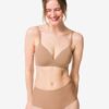 HEMA Medium corrigerende damesslip hoge taille lichtbruin (lichtbruin) | HEMA