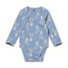 HEMA Meegroeiromper ezels grijs (grijs) | HEMA