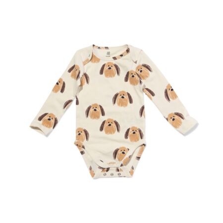 Meegroeiromper honden naturel