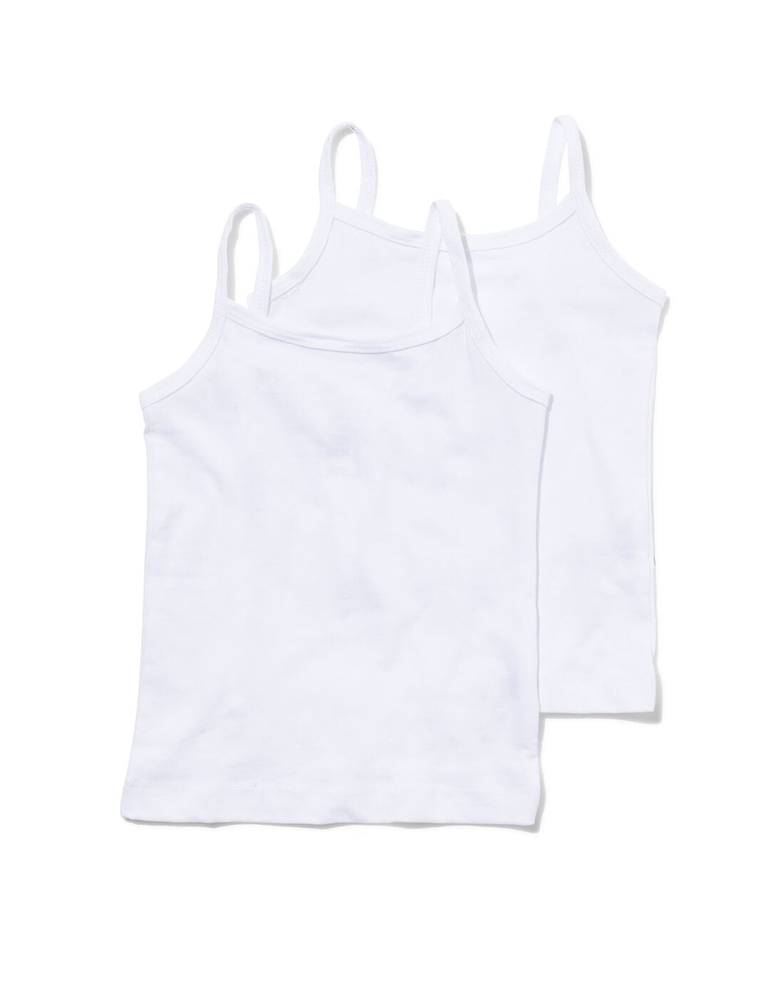 HEMA Meisjeshemden - 2 stuks wit | HEMA