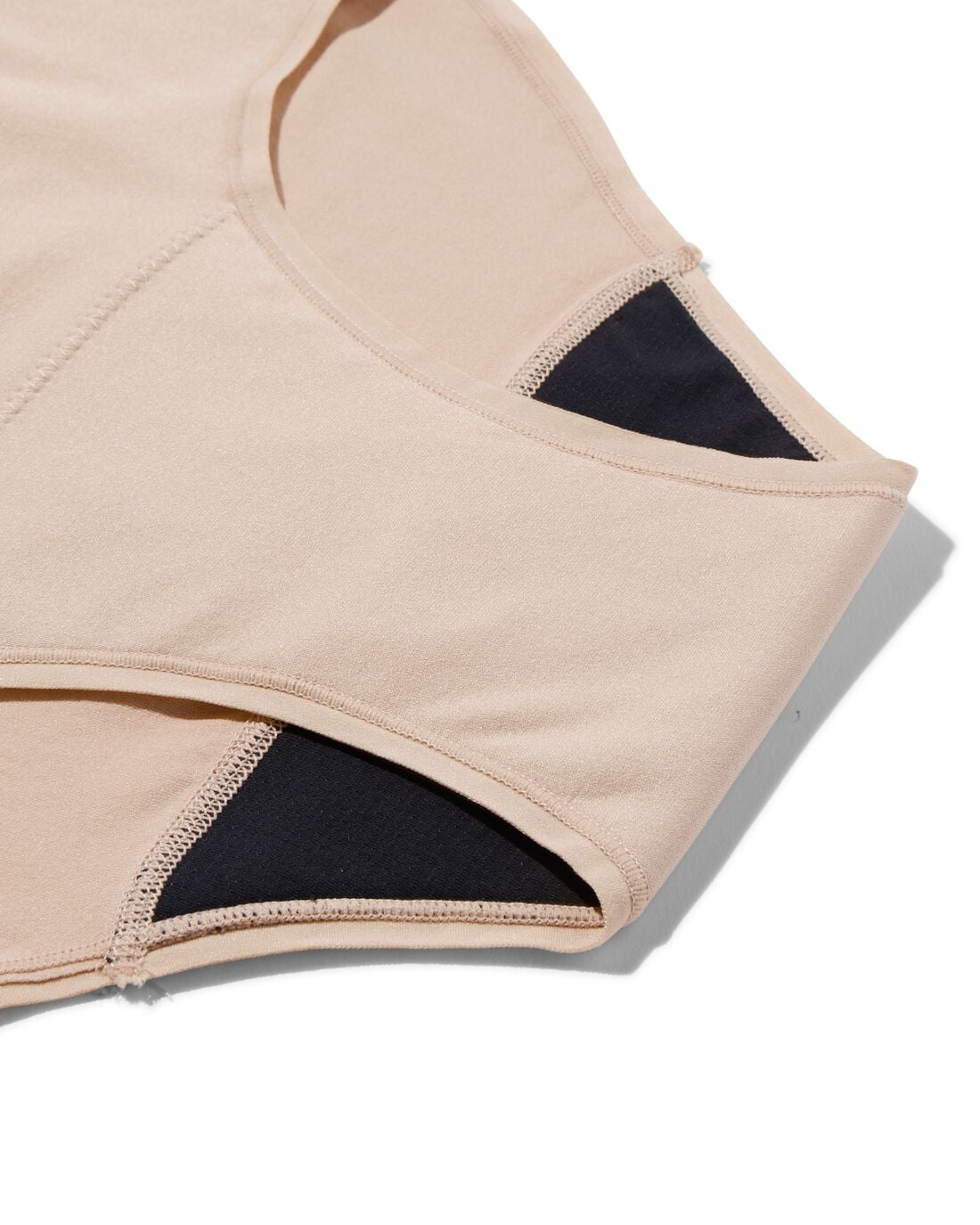 HEMA Menstruatiehipster naadloos lichte absorptie beige | HEMA