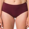 Menstruatiehipster naadloos lichte absorptie donkerrood