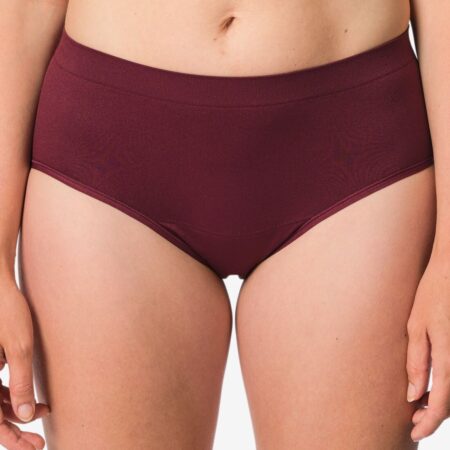 Menstruatiehipster naadloos lichte absorptie donkerrood