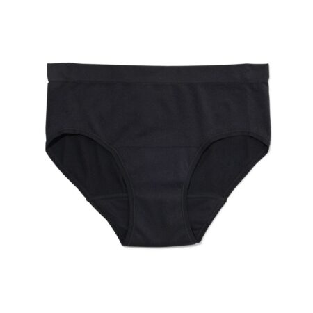 HEMA Menstruatiehipster naadloos lichte absorptie zwart | HEMA