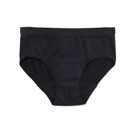 HEMA Menstruatiehipster naadloos lichte absorptie zwart | HEMA
