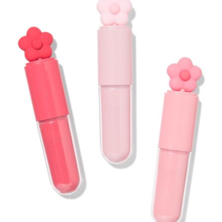 HEMA Mini markeerstiften 10.9x2.2cm bloem - 3 stuks (roze) | HEMA