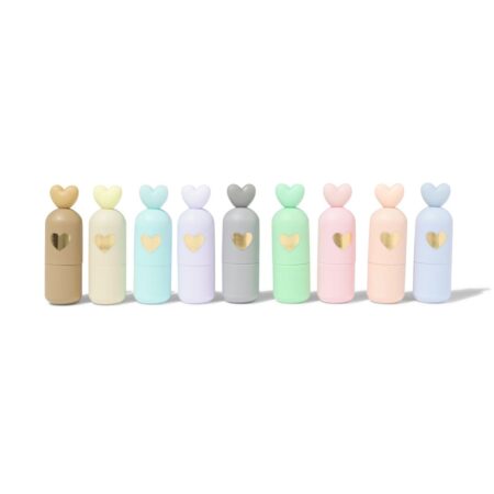 HEMA Mini markeerstiften hartjes - 10 stuks (multicolor) | HEMA