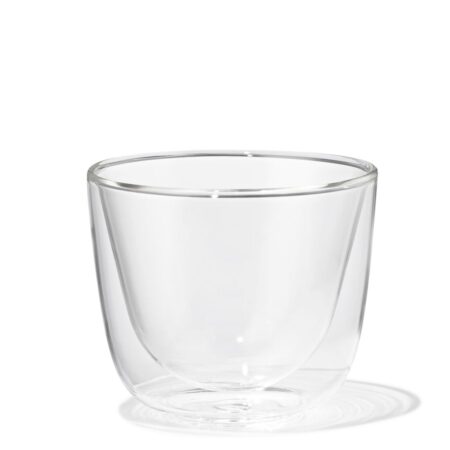 HEMA Mok 180ml borosilicaatglas dubbelwandig (transparant) | HEMA
