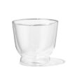 Mok 200ml borosilicaatglas dubbelwandig (transparant)