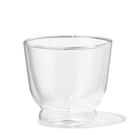 HEMA Mok 200ml borosilicaatglas dubbelwandig (transparant) | HEMA
