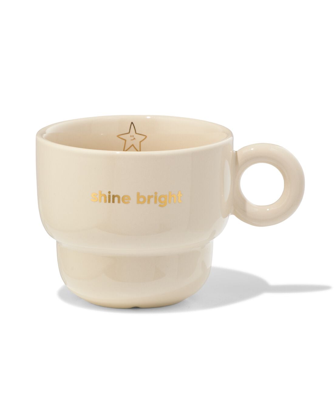 Mok 240ml keramiek shine bright