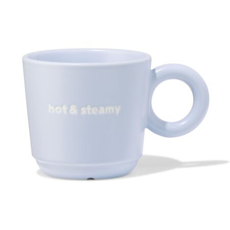 HEMA Mok 270ml keramiek dumpling (lichtblauw) | HEMA