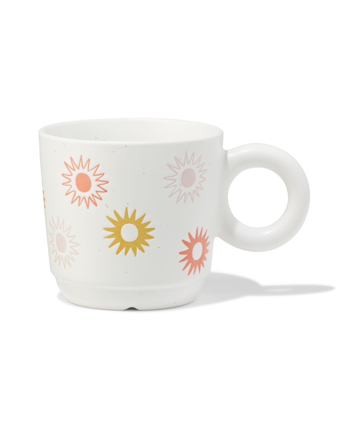 HEMA Mok 300ml keramiek reliëf zonnetjes | HEMA
