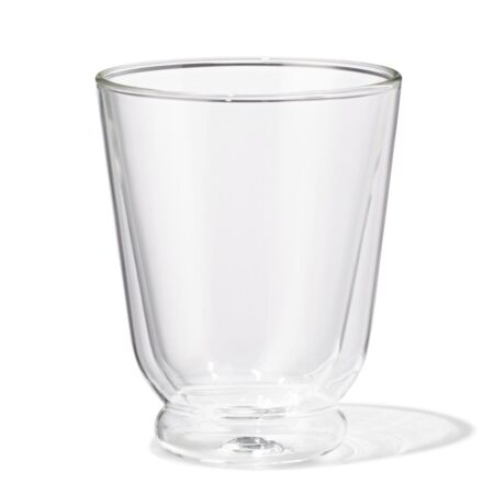 HEMA Mok 330ml borosilicaatglas dubbelwandig (transparant) | HEMA
