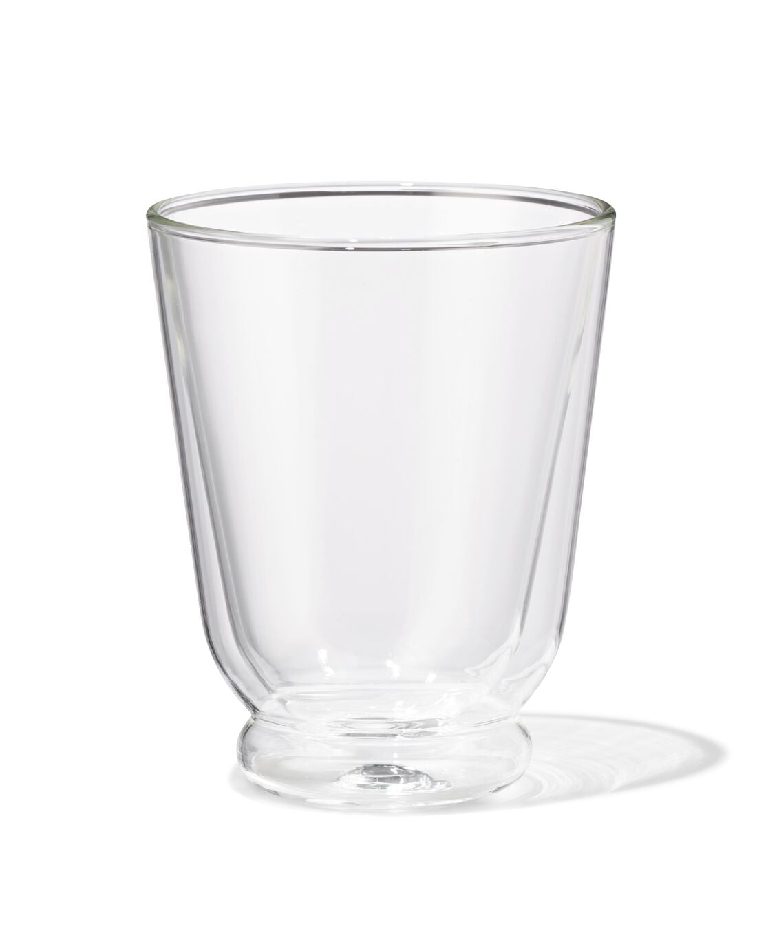 HEMA Mok 330ml borosilicaatglas dubbelwandig (transparant) | HEMA