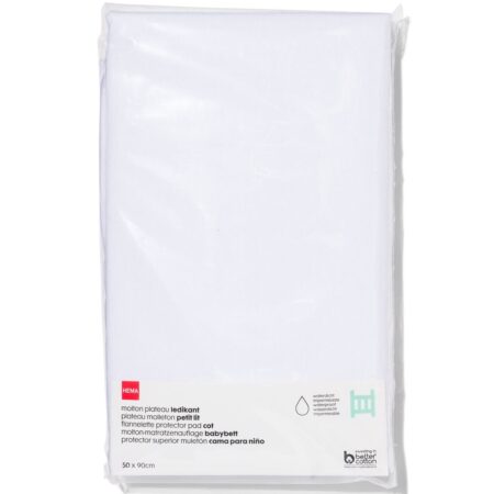 HEMA Molton matrasbeschermer ledikant 50x90 waterdicht | HEMA