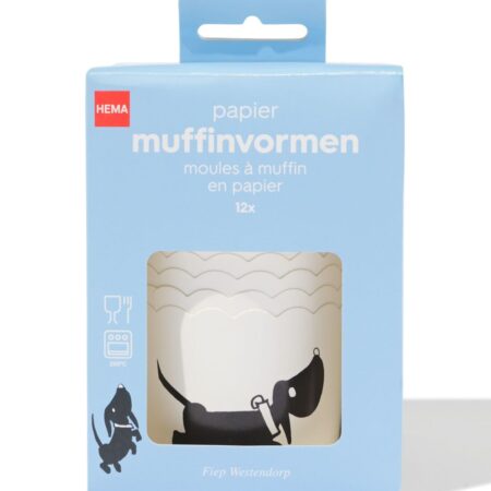 HEMA Muffinvormen papier - 12 stuks (multi) | HEMA