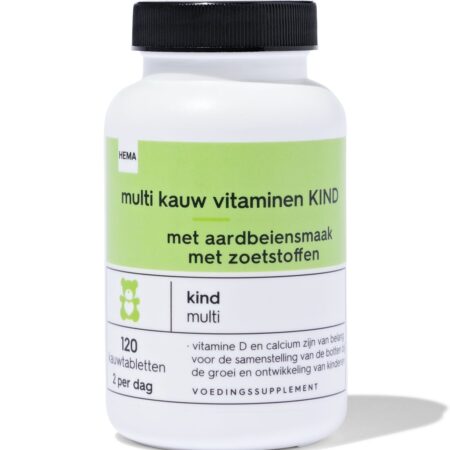 HEMA Multi kauw vitaminen kind 120 stuks | HEMA