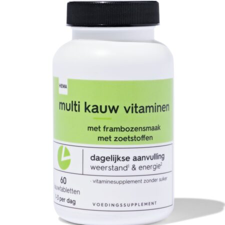 HEMA Multivitamine kauwtabletten 60 stuks | HEMA