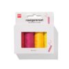HEMA Naaigarenset 100m rood oranje roze geel - 4 stuks (roze) | HEMA