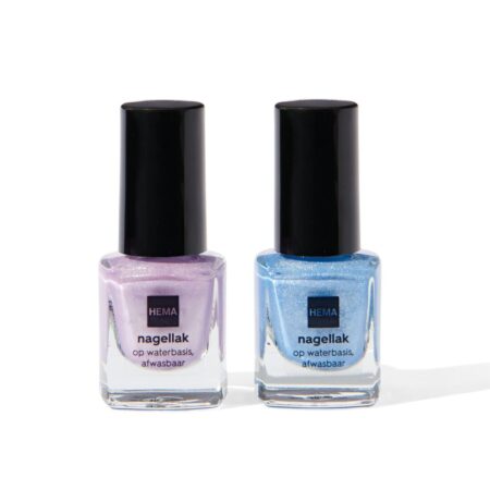 HEMA Nagellak kids op waterbasis - 2 stuks (multi) | HEMA