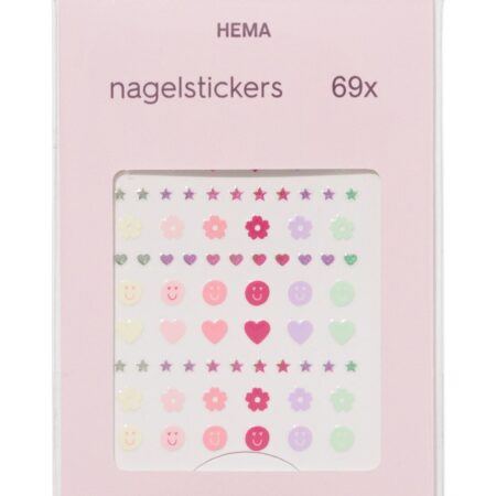 HEMA Nagelstickers bloemen - 69 stuks | HEMA