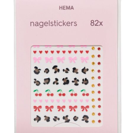 HEMA Nagelstickers panter - 82 stuks | HEMA