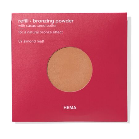 HEMA Navulling bronzer 02 almond matt | HEMA